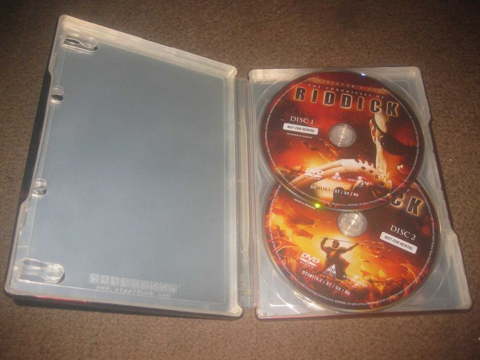 "As Crónicas de Riddick" com Vin Diesel numa Edição Especial com 2 DVDs e em Steelbook!