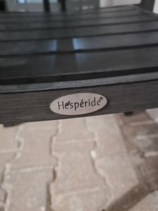 Conjunto de Jardim Hespéride  2 Cadeiras + Mesa