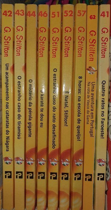 Livros Geronimo Stilton
