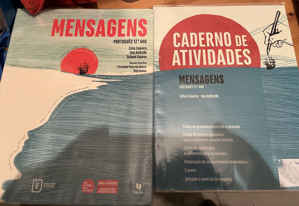 Manual escolar Mensagens Português 12 ano