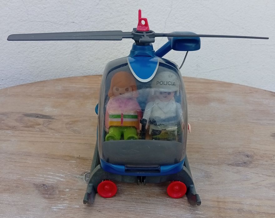 Helicóptero antigo da Playmobil