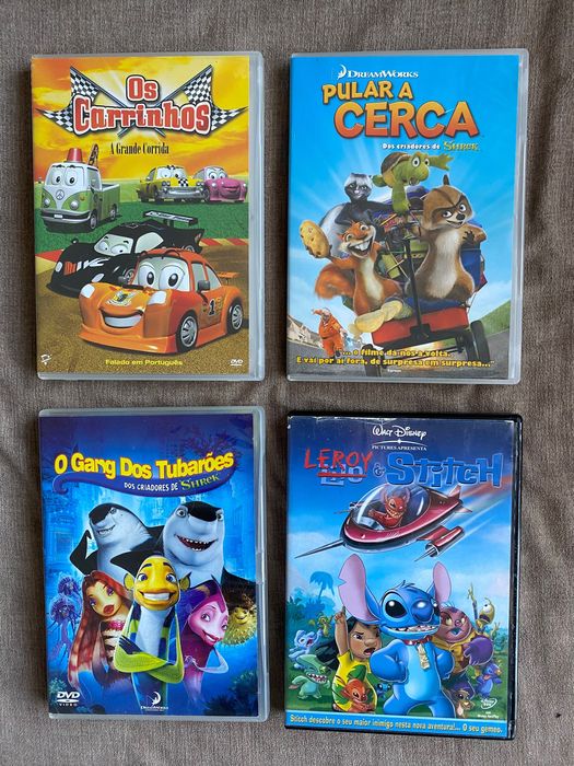 Filmes DVD de animação