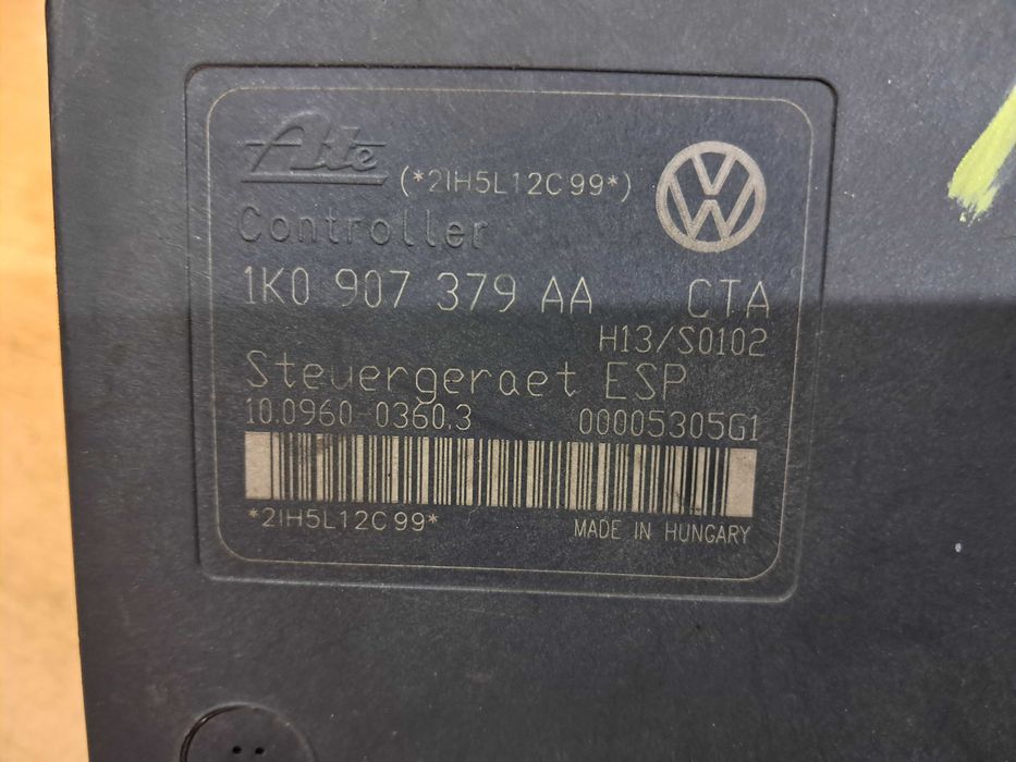 Pompa hamulcowa moduł ABS ESP AUDI VW Seat Skoda