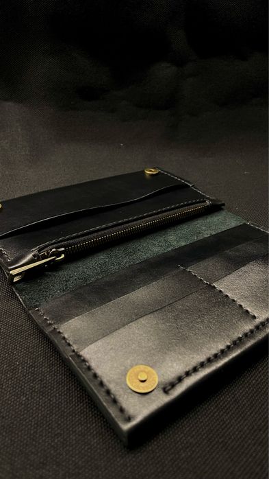 Чоловічий гаманець натуральна шкіра ручна робота ідеальний подарунок