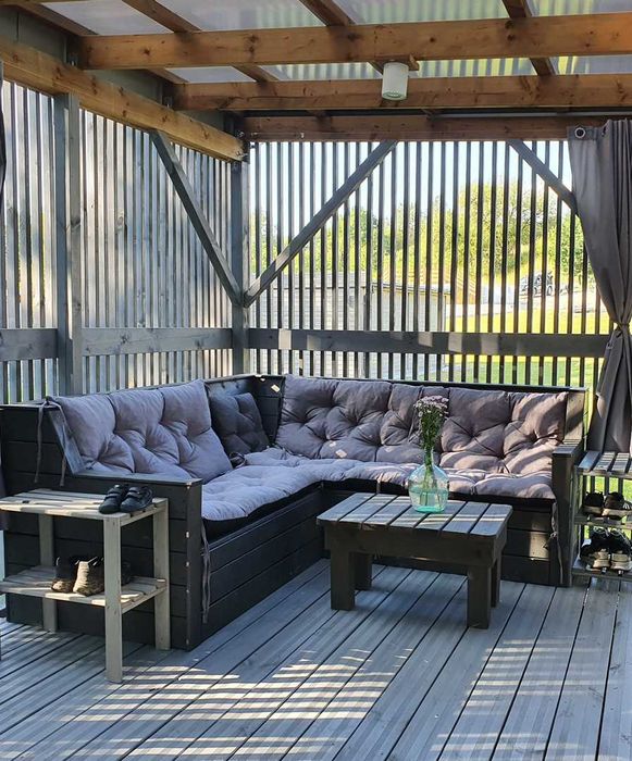 Kemping Bailey 4 osobowy, zadaszenie zabudowa  taras strefa wypoczynku