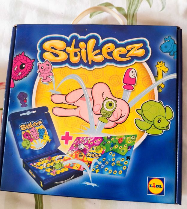 Coleção Completa Stikeez Lidl (1.ª Série) com Caixa e Tabuleiro