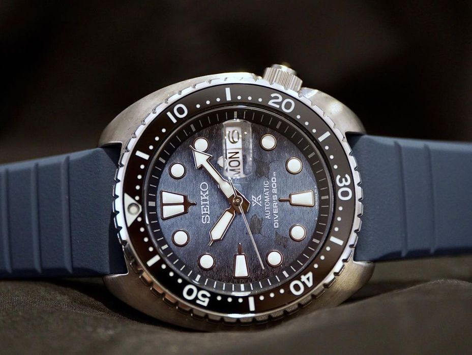 Seiko Prospex Turtle Manta Ray SRPF77 Save the Ocean