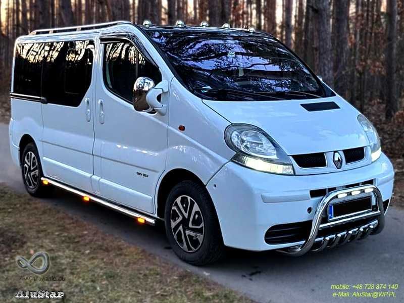 Vivaro Trafic Orurowanie boczne z oswietleniem LED