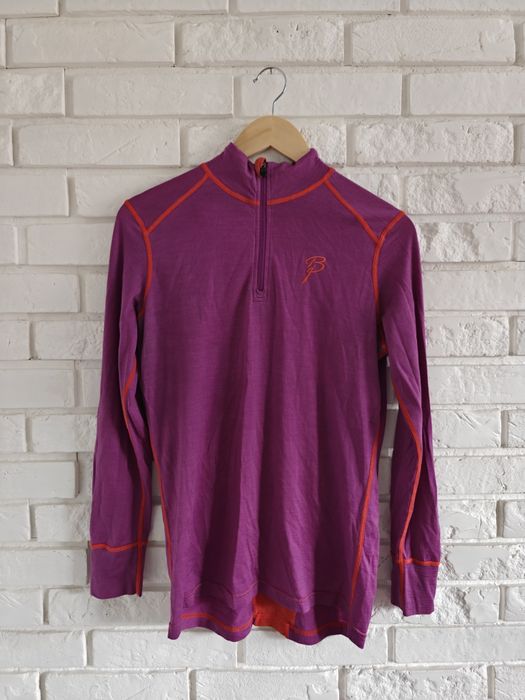 XL termicxna wełniana bluzka koszulka merino wełna outdoor narty góry