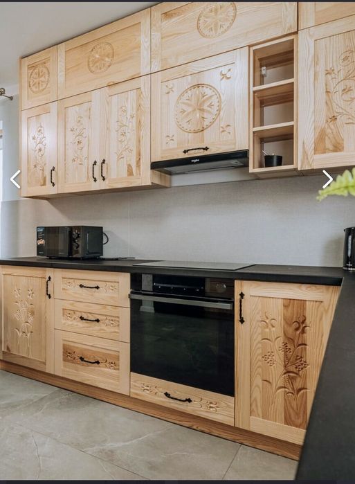 Fronty góralskie drewniane