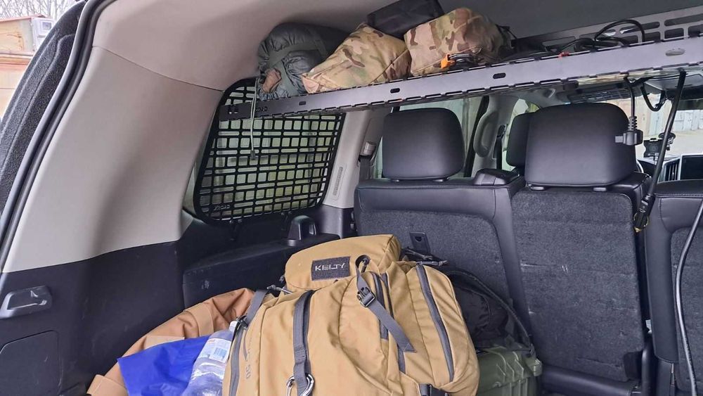 MOLLE-панелі на вікна Toyota Land Cruiser 200 / 100 XRoad Органайзер у багажник