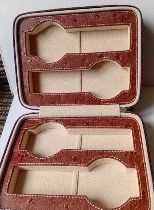 Скринька-бокс для зберігання годинників на 4 відділу 18 см