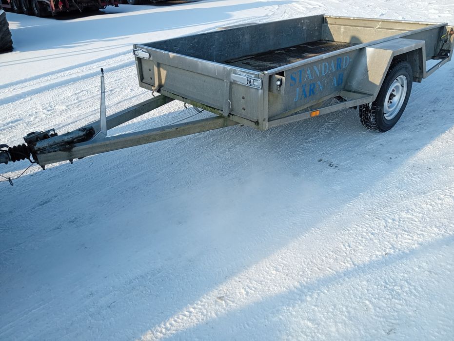 Przyczepka duża cała aluminiowa idealna pod minikoparke