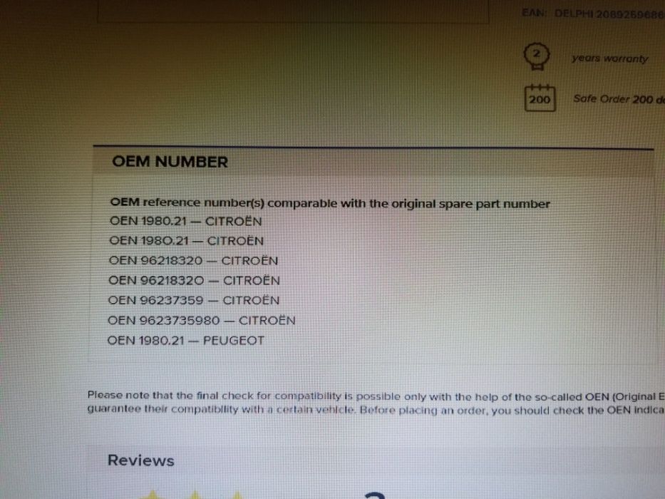 Porta-Injetor DELPHI ( Lucas) novo para PSA:CITRO. SAXO/AX e Peug.106