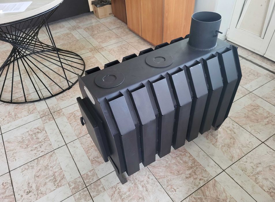 148м3! ОТ ЗАВОДА! АКЦИЯ! Экономная Печь Буржуйка Булерьян на Дровах