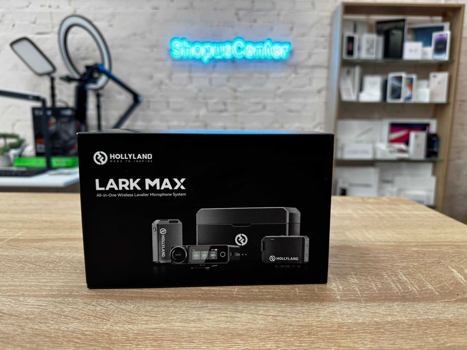 Бездротова петлична мікрофонна система Hollyland Lark Max Duo