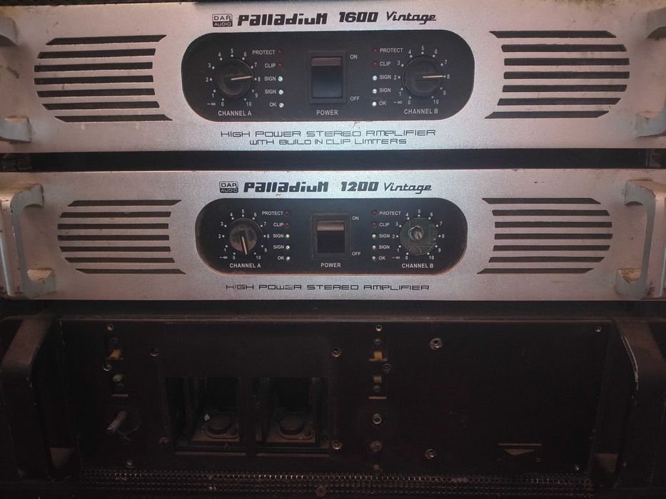 Nagłośnienie Końcówki mocy Palladium z kolumnami zeck club 215