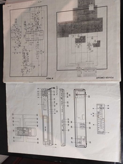 Відеомагнітофон PHILIPS VR 6448/67+подарок SHARP Японія оригінал