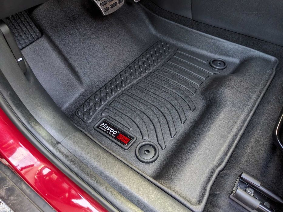 Килимки гумові в салон 3D Hyundai Kona EV Електрична Кона Хендай 18-23