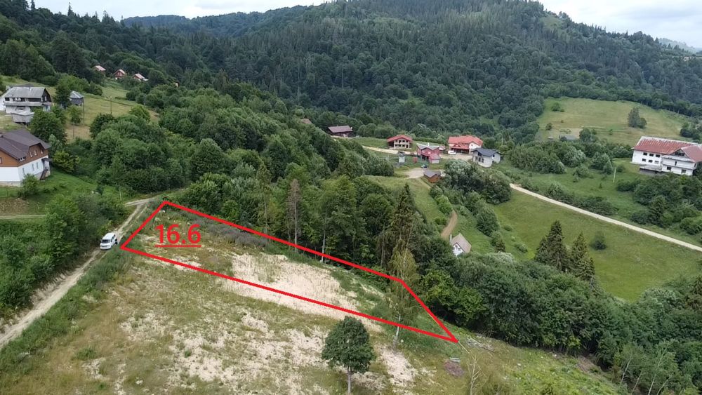 Продам земельну ділянку з гарним краєвидом