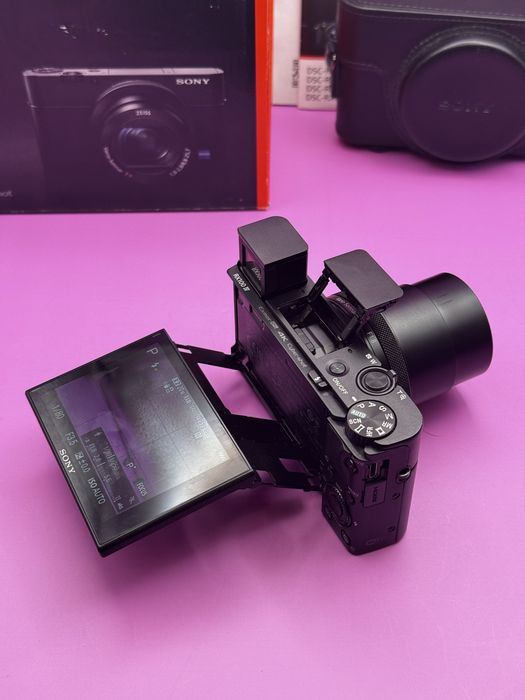 Aparat Cyfrowy Sony Cybershot RX-100 mk 4 4k wifi nfc flip screen komp