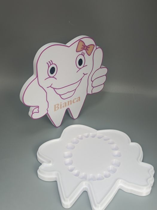 Caixa dentes de leite.