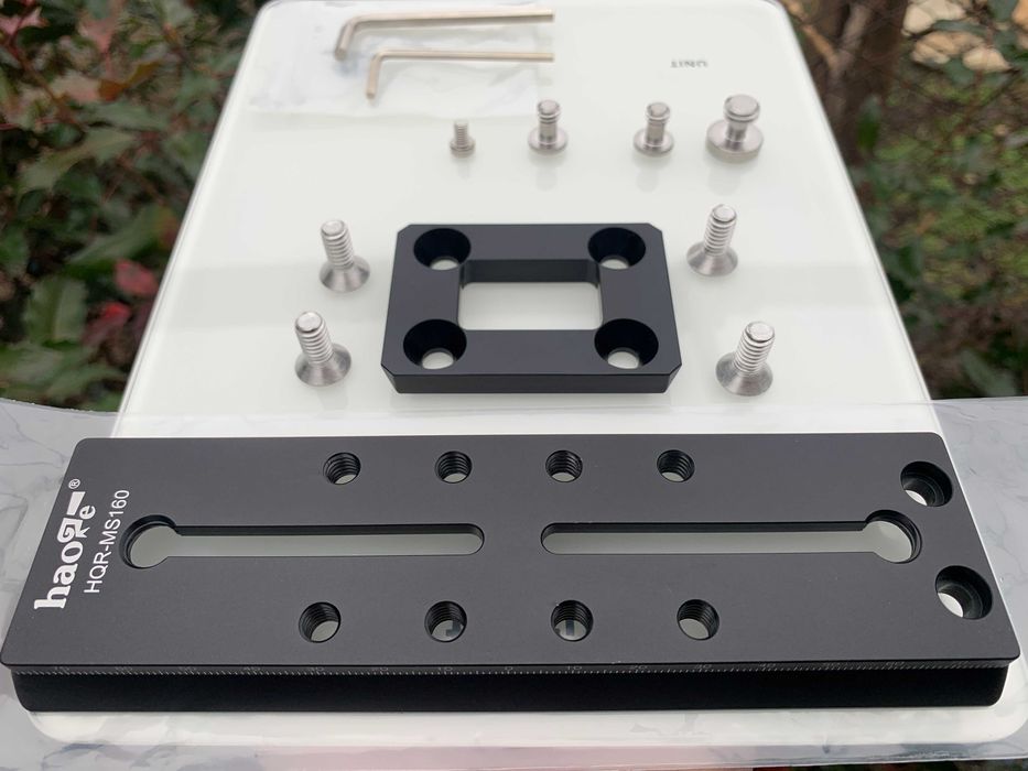 Haoge HQR-MS160II быстросъемная пластина для штатива Sachtler