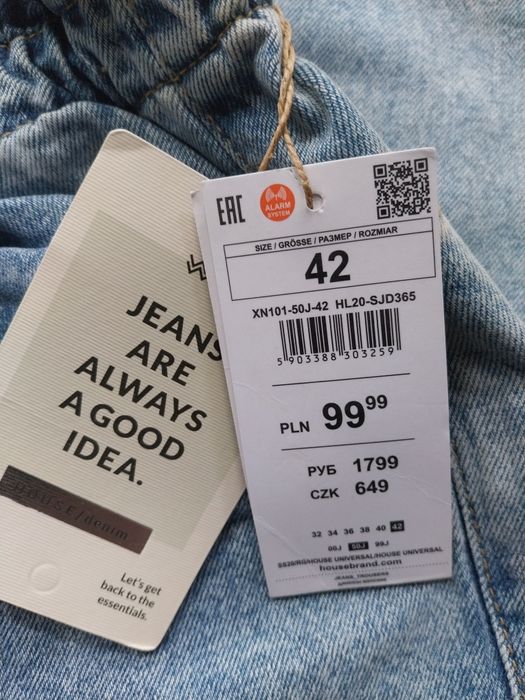 Jeansy damskie House