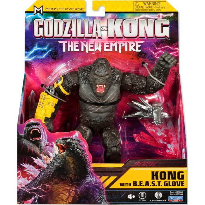 Godzilla X Kong The New Empire Monsterverse Kong With B.E.A.S.T. Glove