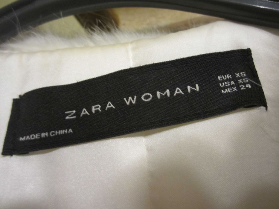 Casaco de Pelo da ZARA-NOVO