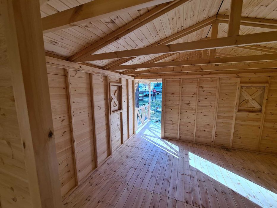 Domek letniskowy altana ogrodowa 6x3