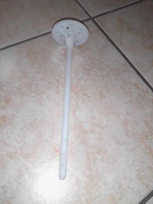 Kołki do styropianu wbijane, łączniki izolacji LTX 10x220 mm