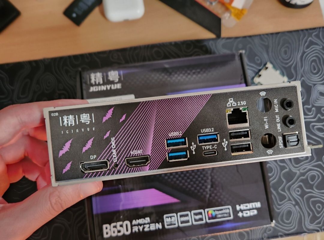 Новая материнская плата JGINYUE B650I Mini-ITX (AM5, DDR5 Продается но ...