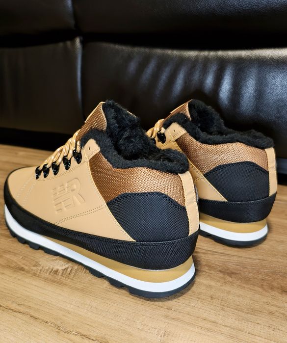 Buty Męskie Zimowe Ocieplane Styl NB Camel Rozmiar Eu 46 wys.24h