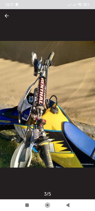 MotoHusabergfe390cc troca