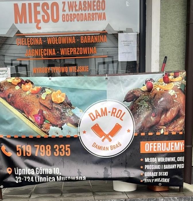 Mięso: wołowina cielęcina wieprzowina baranina jagnięcina konina