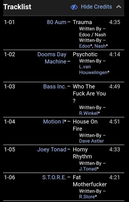 Vários - Napalm Rave - 2 CD - portes incluídos