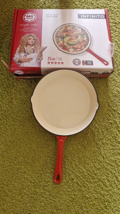 Patelnia żeliwna ( ciężka) Magdy Gesler