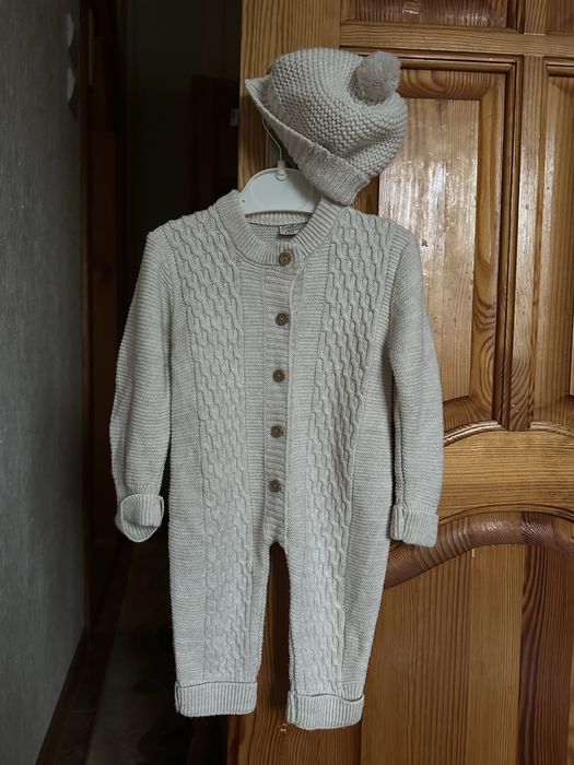 Вʼязаний комплект для немовлят