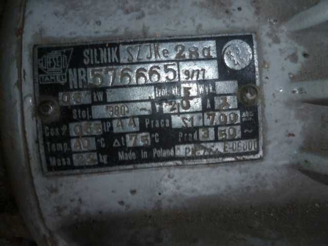 silnki elektryczny 380v 1,5kW