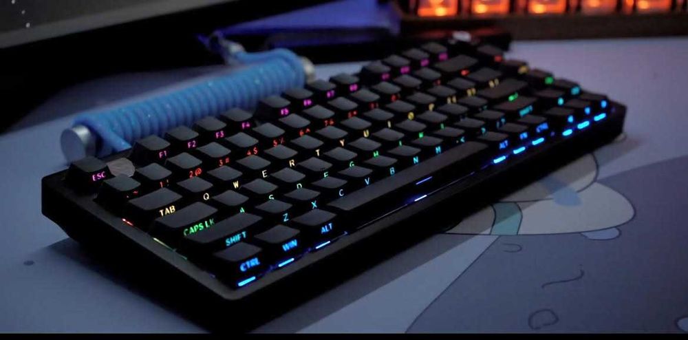 130 Keycaps Side Printed Black (Set completo)