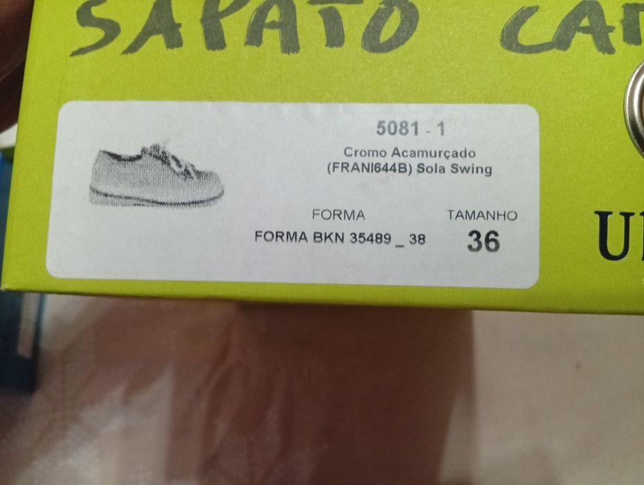 Sapato camurça criança