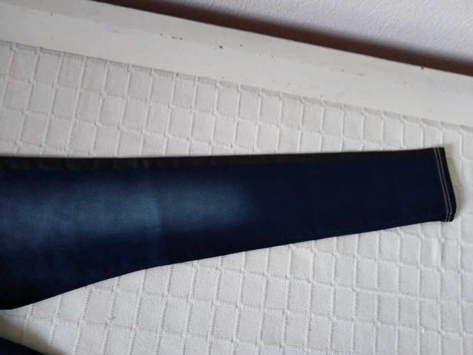 Calças Ganga Azuis Benetton Jeans 3XL 170cm 13-14 Anos