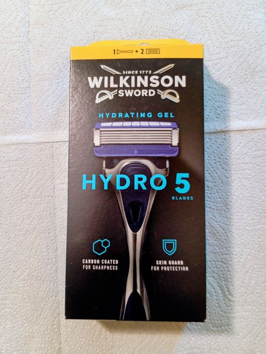 Wilkinson Hydro 5 maszynka do golenia uchwyt +2 ostrza 3 opk.