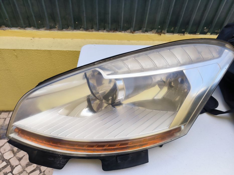 Farol esquerdo Citroen C4 grand picasso
