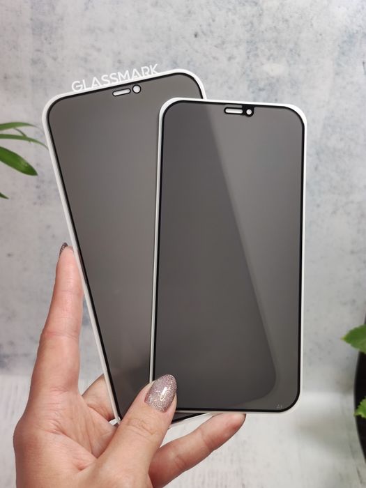 Защитное стекло приватное Anti-SPY антишпион, скло iPhone 15 Pro  15  16