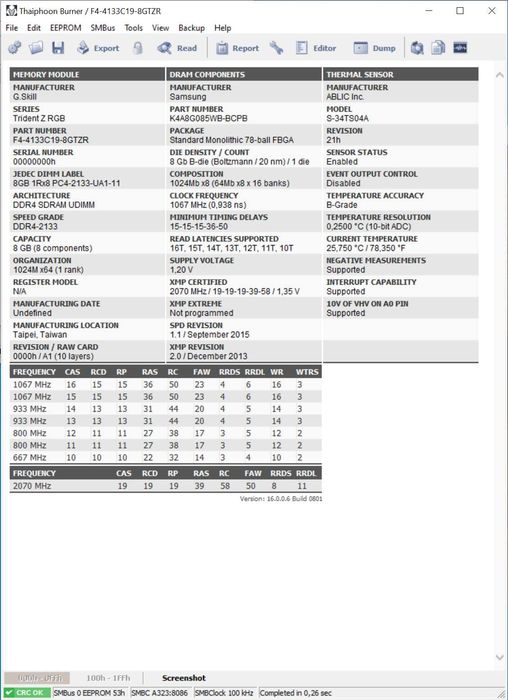 пам'ять ТОП DDR4 16GB Kit (2x8) 4133MHz G.Skill Trident Z RGB. TradeIN