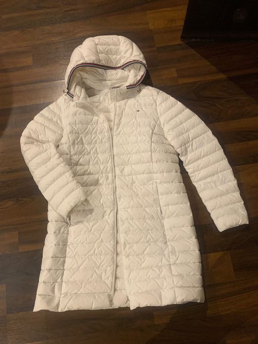 Tommy Hilfiger śliczny puchowy pałaszczyk M