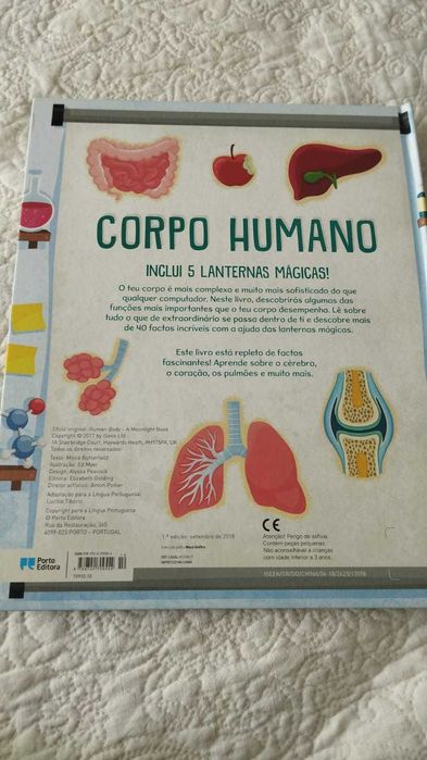 Corpo Humano - Livro com lanternas