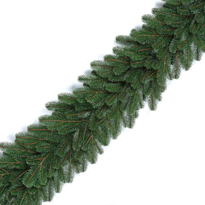 Хвойні новорічні гірлянди Lux - декор (литі зелені 1.2 м. та 2 м.)